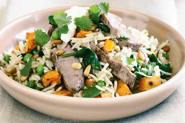 Lamb-and-pine-nut-pilaf